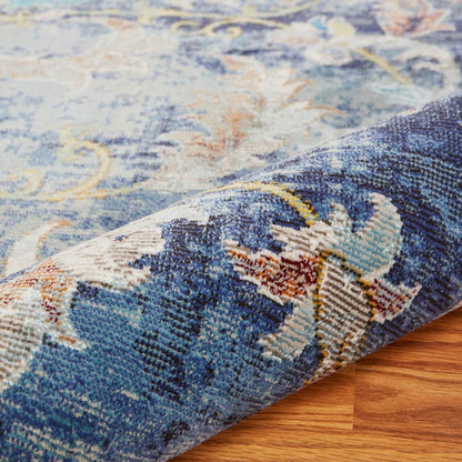 Gabriella Blue Floral Blue / Multi Area Rug
