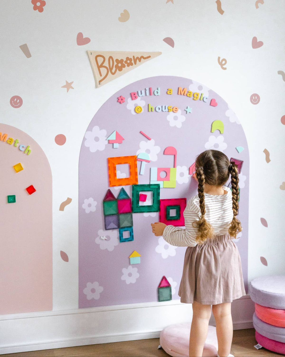 Mega Magic Playwall - Arch Magnetic Wall Decal For Kids by Cherrypick — view 9