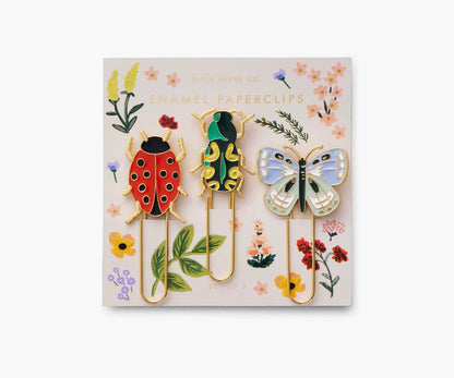 Curio Enamel Paper Clip Set by Rifle Paper Co. — view 4