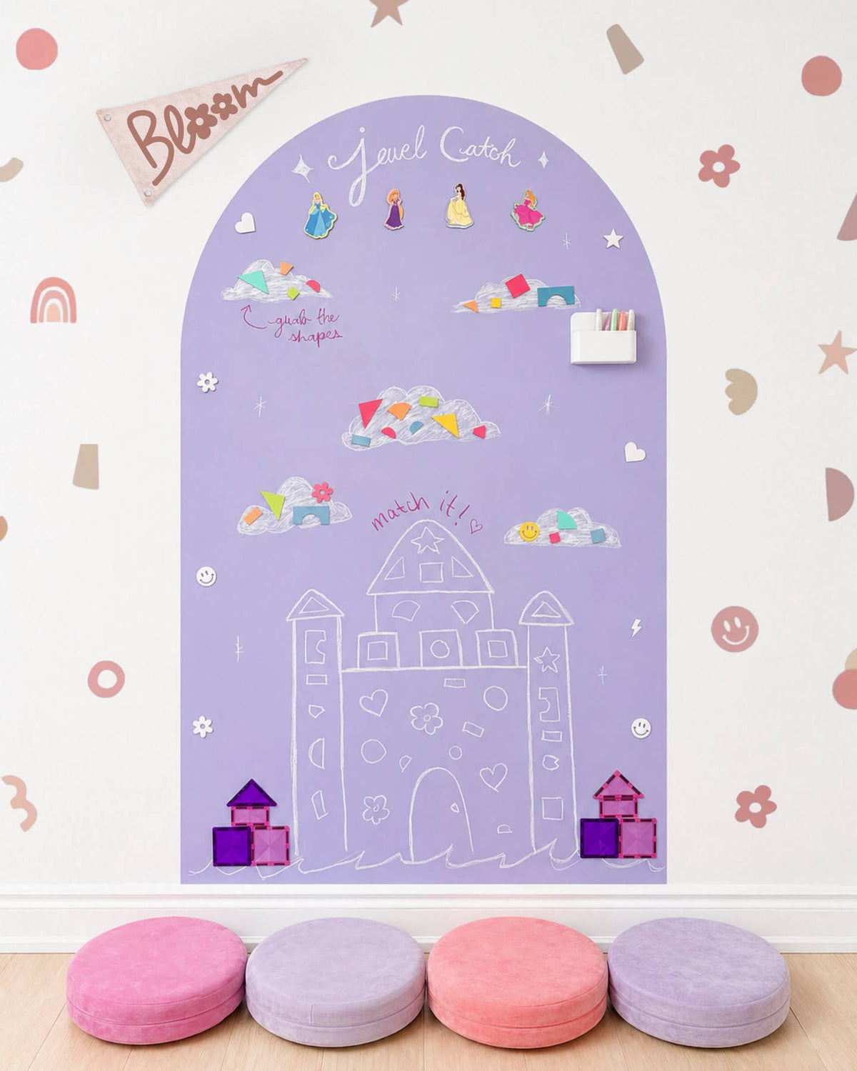 Jumbo Magic Playwall - Arch Magnetic Wall Decal For Kids by Cherrypick — view 20