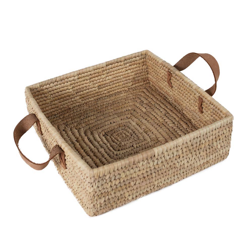 Square Handled Basket by Ten Thousand Villages