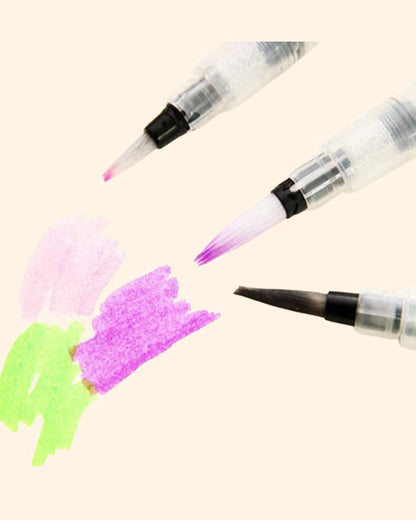 Waterbrush For Watercolors 10pk — Water Brush — Paint Brush by Viviva Colors | Portable Watercolor Art