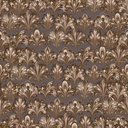 Marbled Echelon wallpaper pattern layered with light and shadow for depth perception.