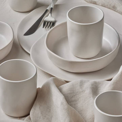 Hekonda Stoneware Dinnerware Set - Beige
