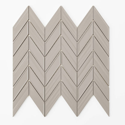 12"X12" Ceramic Fletching Mosaic Tile by Thomas Avenue Ceramics — view 4