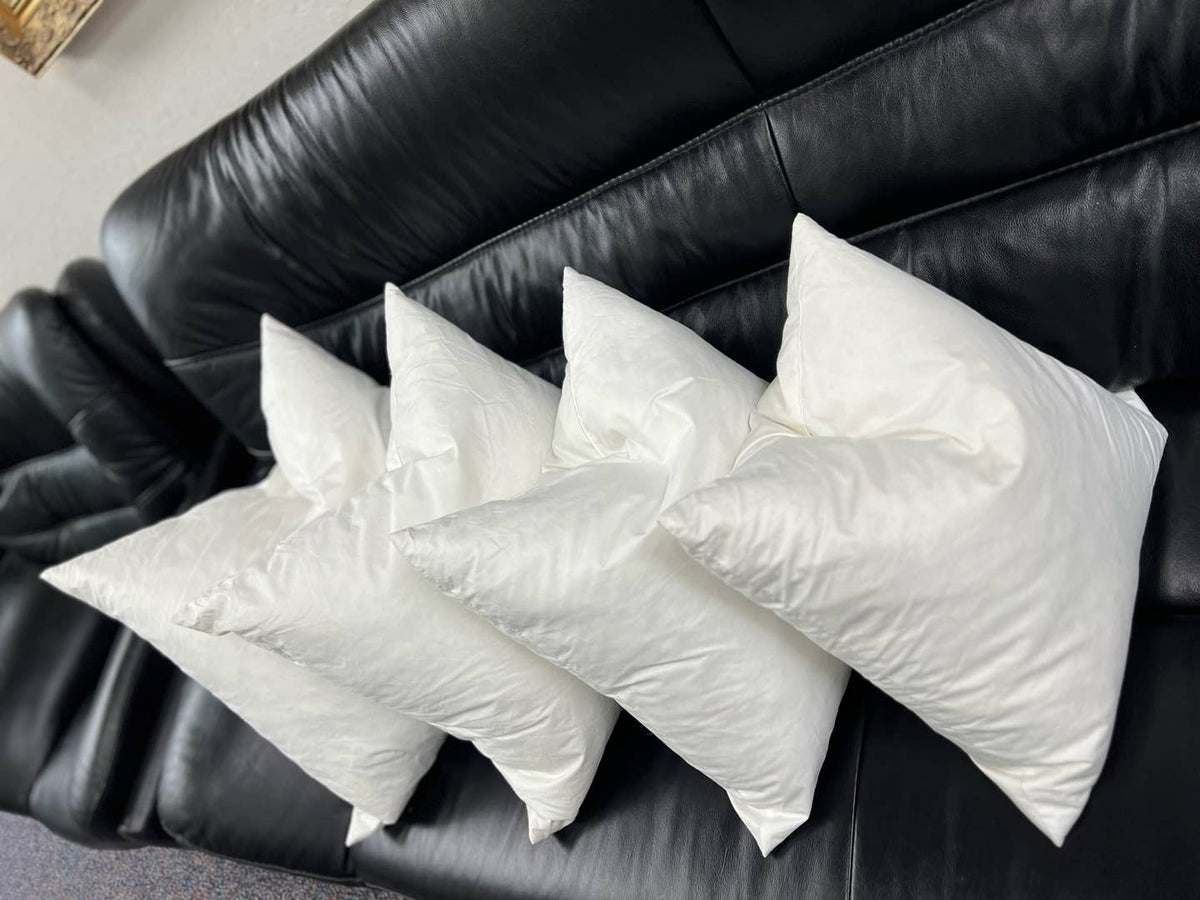 Down Feather Decorative Pillow Inserts - Square by Peking Handicraft — view 7