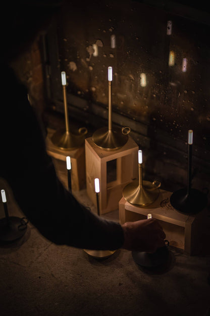 Graypants Wick Portable Rechargeable Led Table Lamp by VANMOKUM — view 14