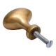 Unique Gold Drawer Knobs Brass Decorative Solid Pull-1 Piece by Daana Paani LLC — view 4