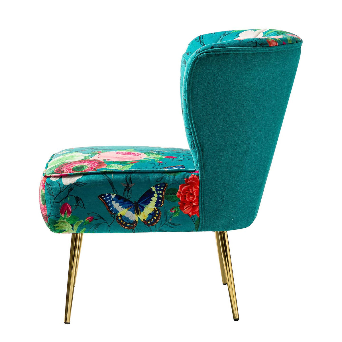 Amata Side Chair by Karat Home — view 2