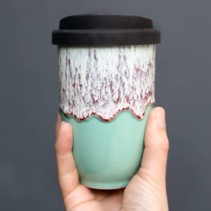 Nebula Ceramic Travel Mug – 12oz - Perfect For Gift Shop by Nova Ceramics Travel Mugs — view 3