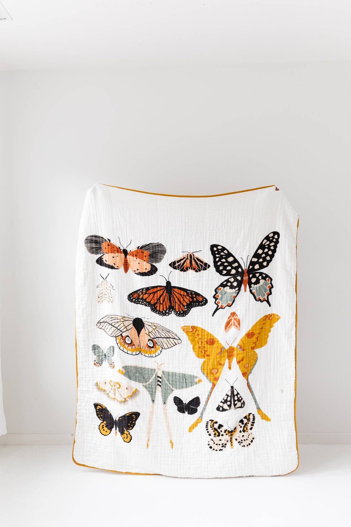 Large Butterfly Collector Throw Blanket by Clementine Kids