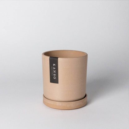 7" & 4" Signature Planters & Saucer — Earth Tones by Kanso Designs — view 23