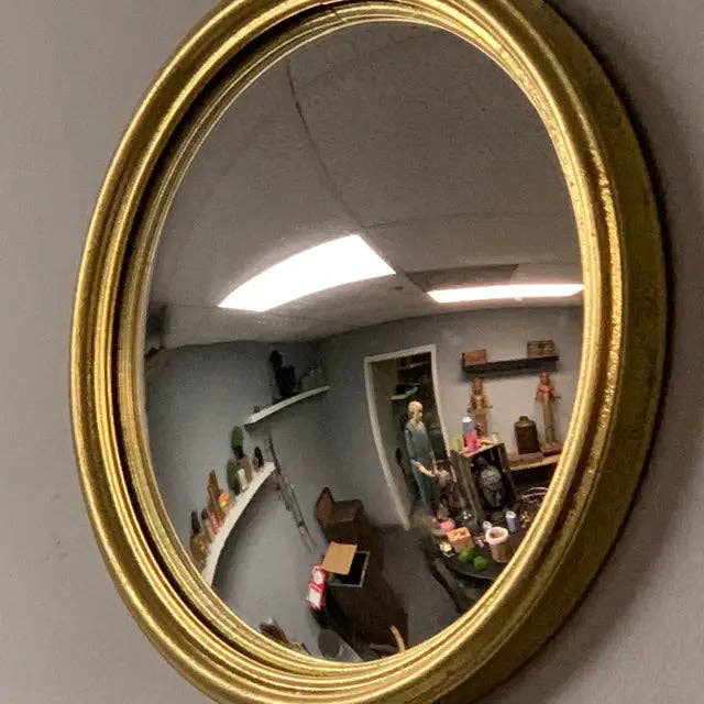 Bull Convex Mirror by Vagabond Vintage — view 4