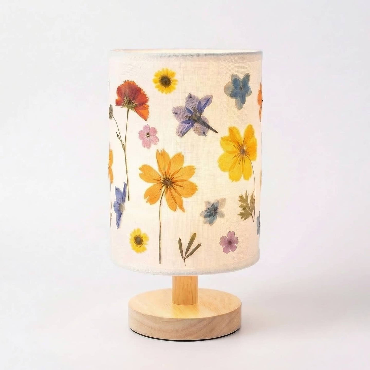 Real Pressed Flower Lamp by Sunnie Lane — view 3