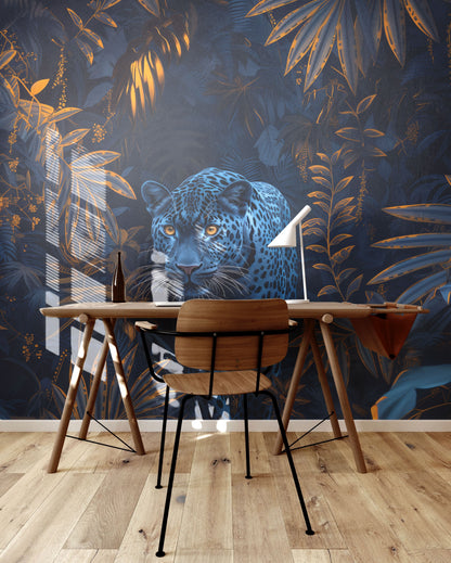 Blue Jaguar Midnight Jungle Majesty