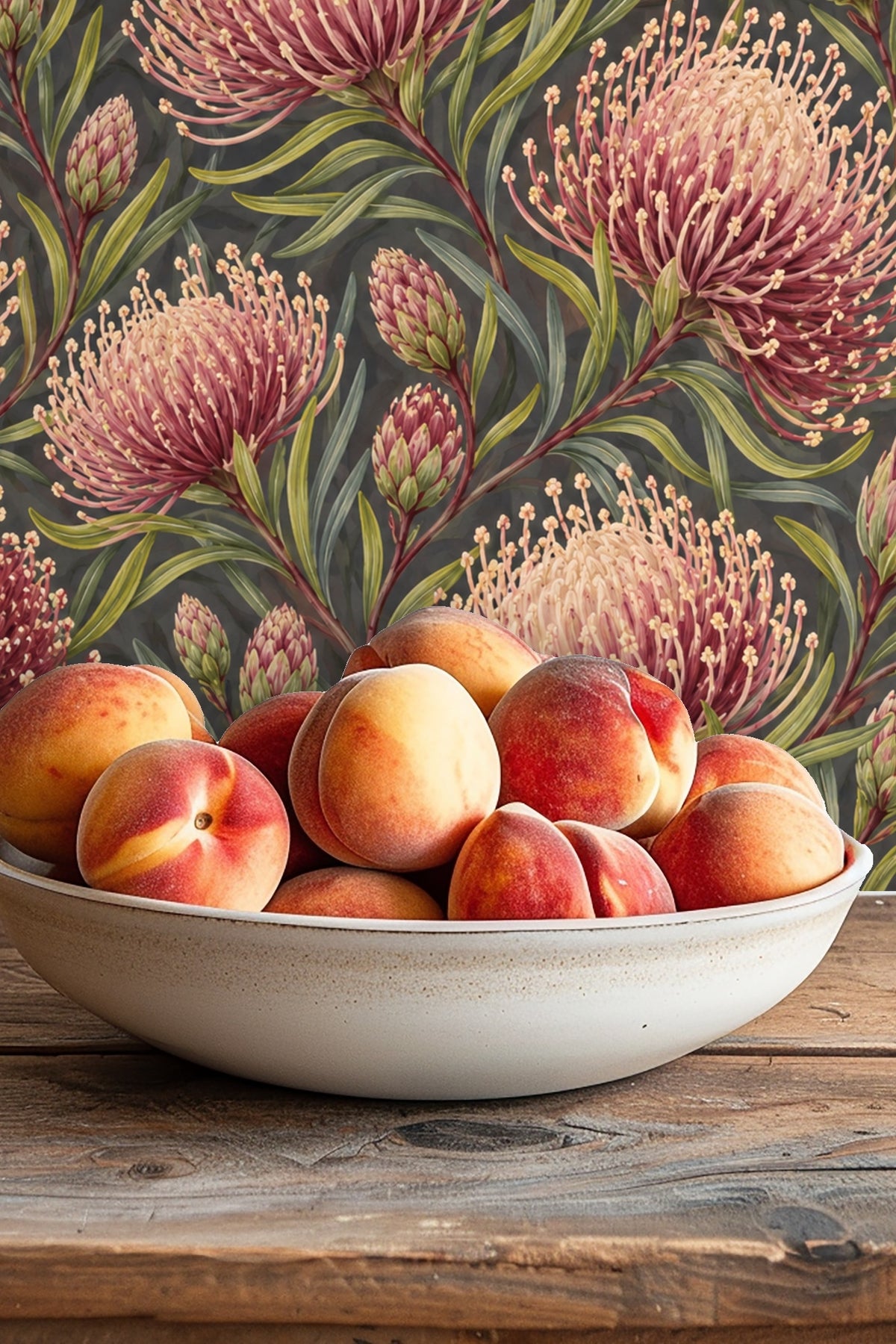 Dynamic pattern repetition creating a tactile garden flourish effect.