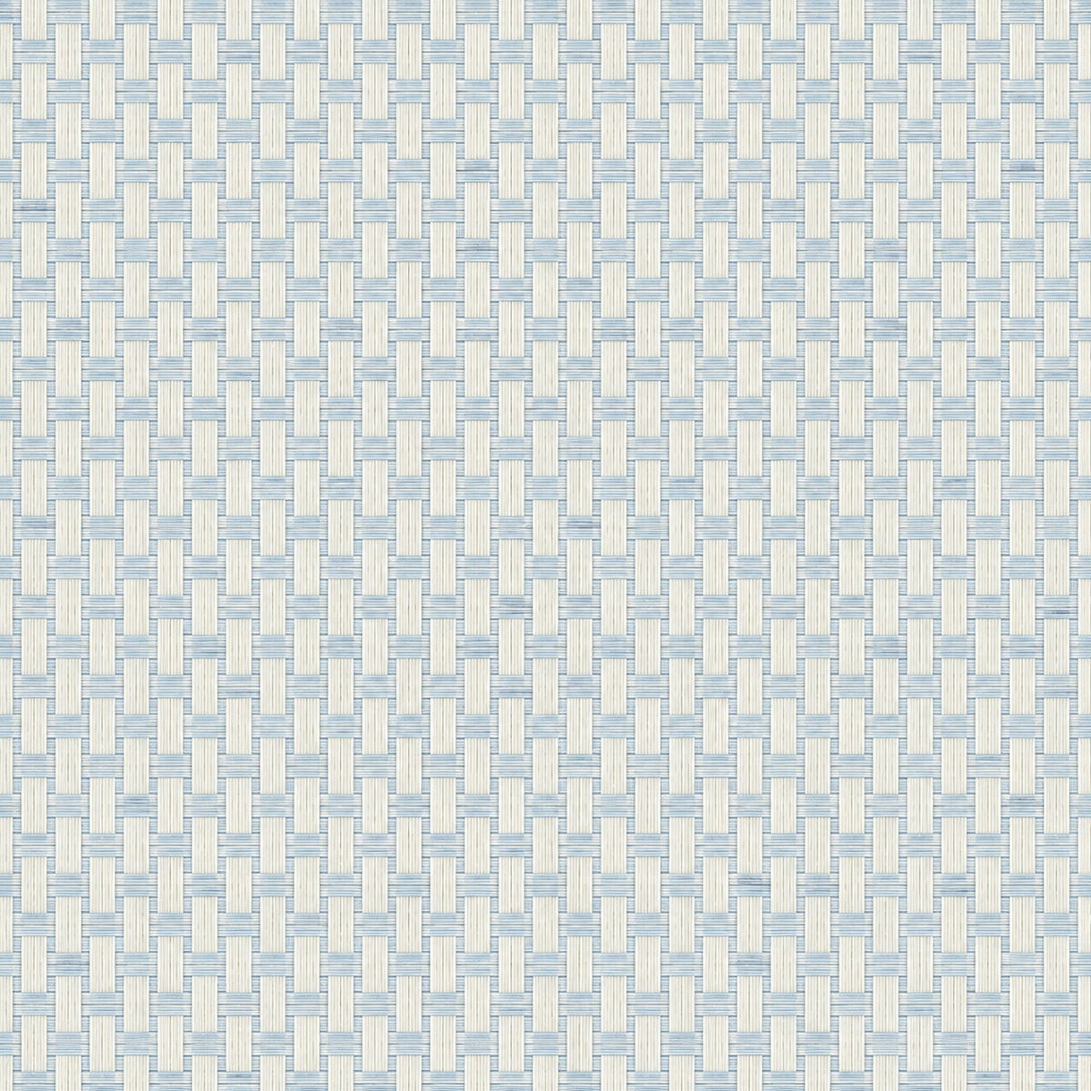 Woven Light Grid wallpaper shown in an interior setting