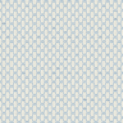 Woven Light Grid wallpaper shown in an interior setting