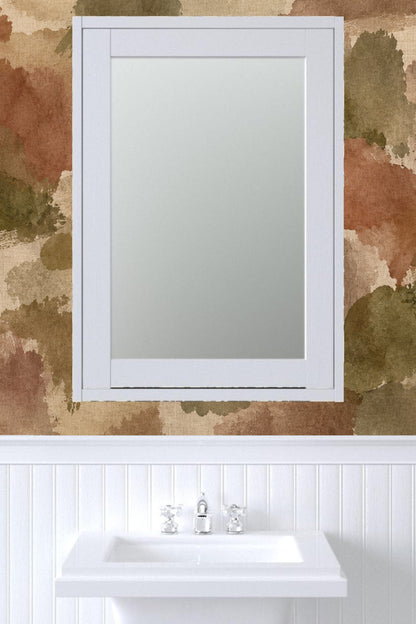 Earth tone wallpaper backdrop with soft organic shapes