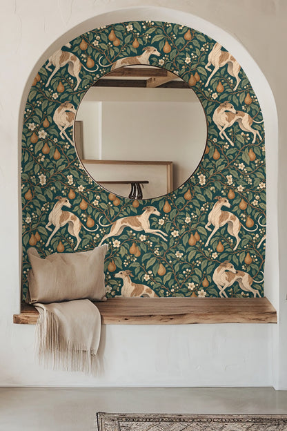 Pattern section emphasizing the vintage-inspired line work and natural color scheme