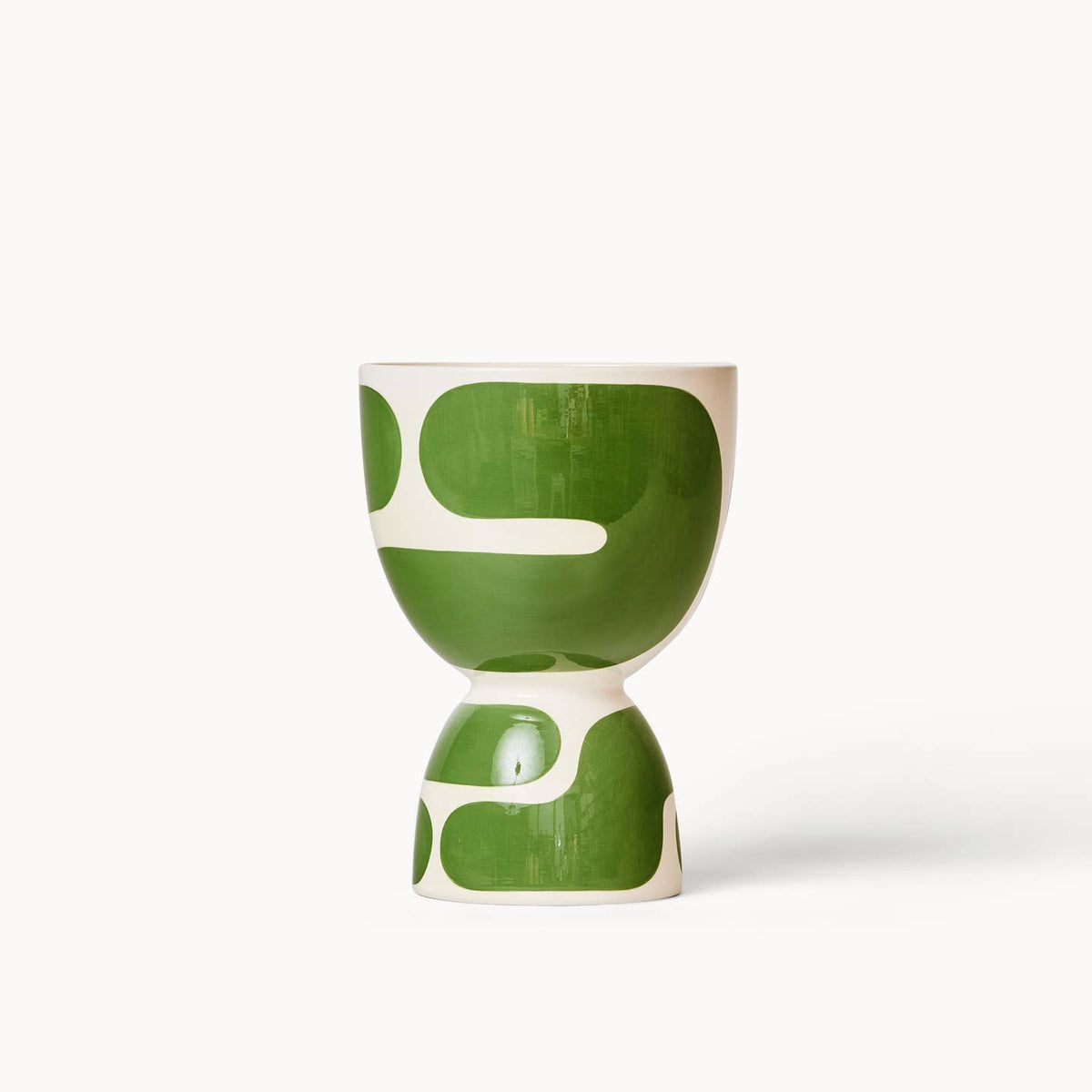 Meadow Color Block Stacked Planters (Gloss) by Franca — view 5