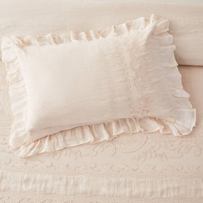 Tabitha Linen Duvet Cover Set by Mélange Home — view 33