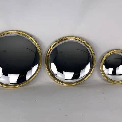 Bull Convex Mirror by Vagabond Vintage — view 3