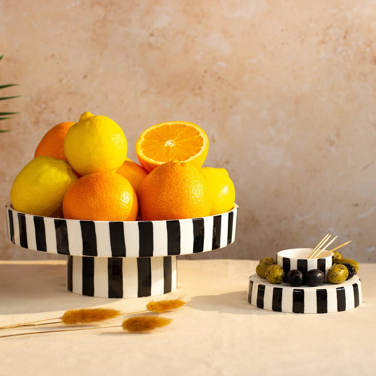 Marrakesh: Small Pedestal Candle - Passionfruit & Vanilla by Zesty Lemons — view 3