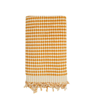 Pompom Bubble Handloom Bath Turkish Towels Farmhouse Decor by Kikoya — view 6